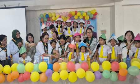 খাগড়াছড়িতে বাংলাদেশ গার্ল গাইডস্-এর ‘বিশ্ব চিন্তা দিবস’ উদযাপন