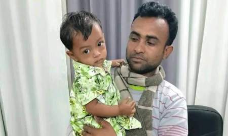 ঝালকাঠিতে অপহৃত ১৬ মাসের শিশু উদ্ধার