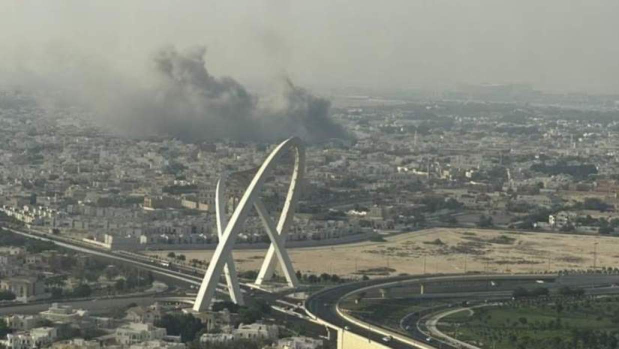 কাতারের রাজধানী দোহাজুড়ে দফায় দফায় ভয়াবহ বিস্ফোরণ