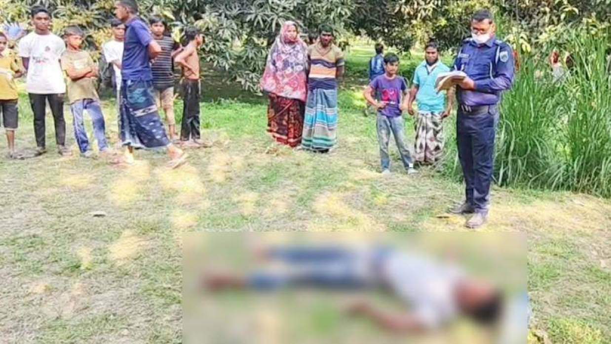 চাঁপাইনবাবগঞ্জে আমবাগান থেকে যুবকের হাত-পা বাঁধা মরদেহ উদ্ধার