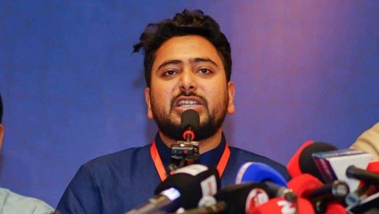 এনসিপি আহ্বায়ক  নাহিদ ইসলাম