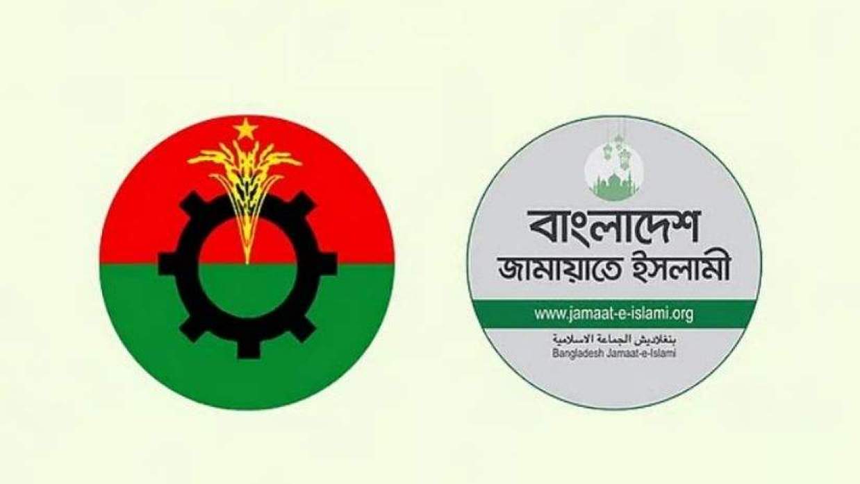 বিএনপি ও জামায়াতের লোগো