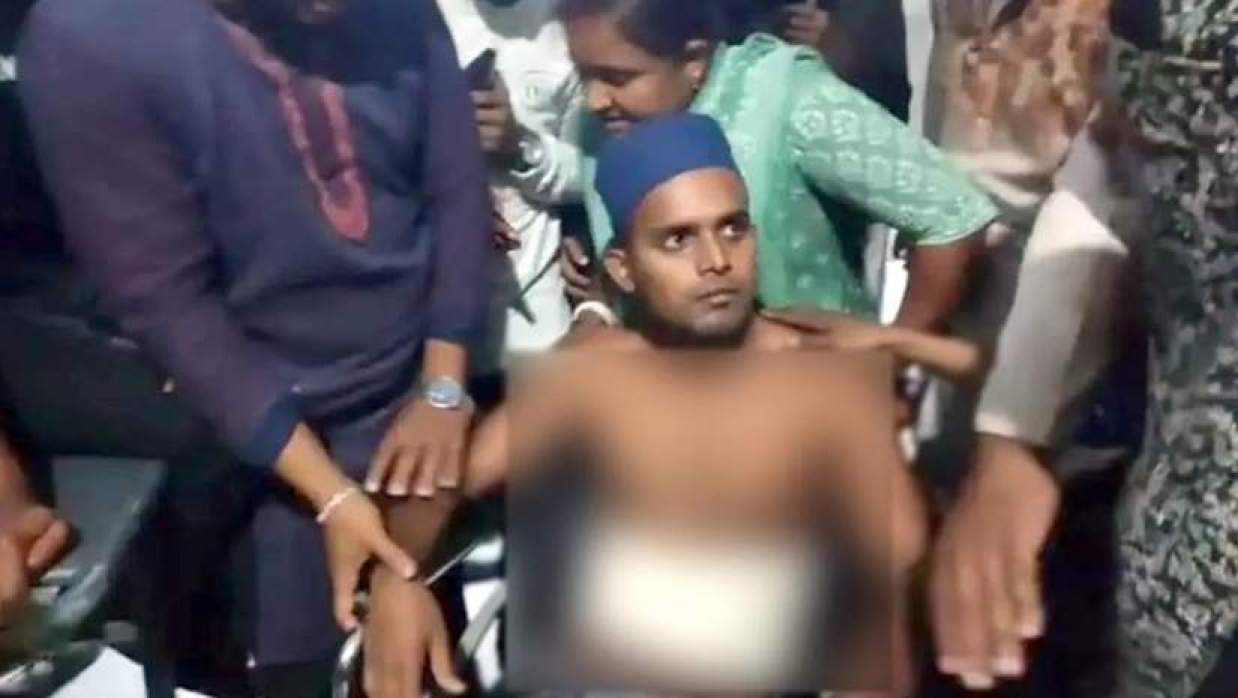 আহত শহীদ সোহরাওয়ার্দী কলেজ ছাত্রদলের সভাপতি সাব্বির