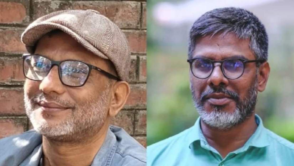 জাতীয়তাবাদী চারু ও কারুশিল্পী দলের সভাপতি ড. মনির, সম্পাদক সঞ্জয়