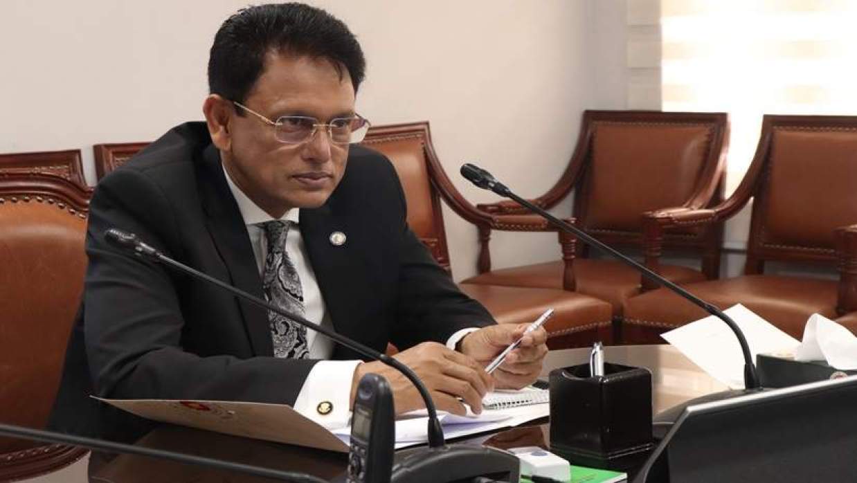 শিক্ষা এবং প্রাথমিক ও গণশিক্ষা মন্ত্রী ড. আ ন ম এহছানুল হক মিলন