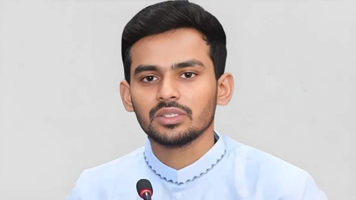 জাতীয় নাগরিক পার্টির (এনসিপি) মুখপাত্র আসিফ মাহমুদ সজীব ভূঁইয়া