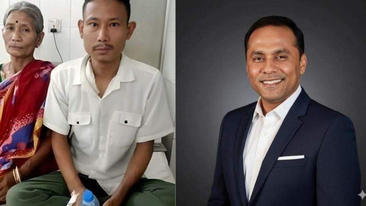 পিজি হাসপাতালে কৃষ্ণ হাজংয়ের সফল হয় কিডনি প্রতিস্থাপন করা হয়।