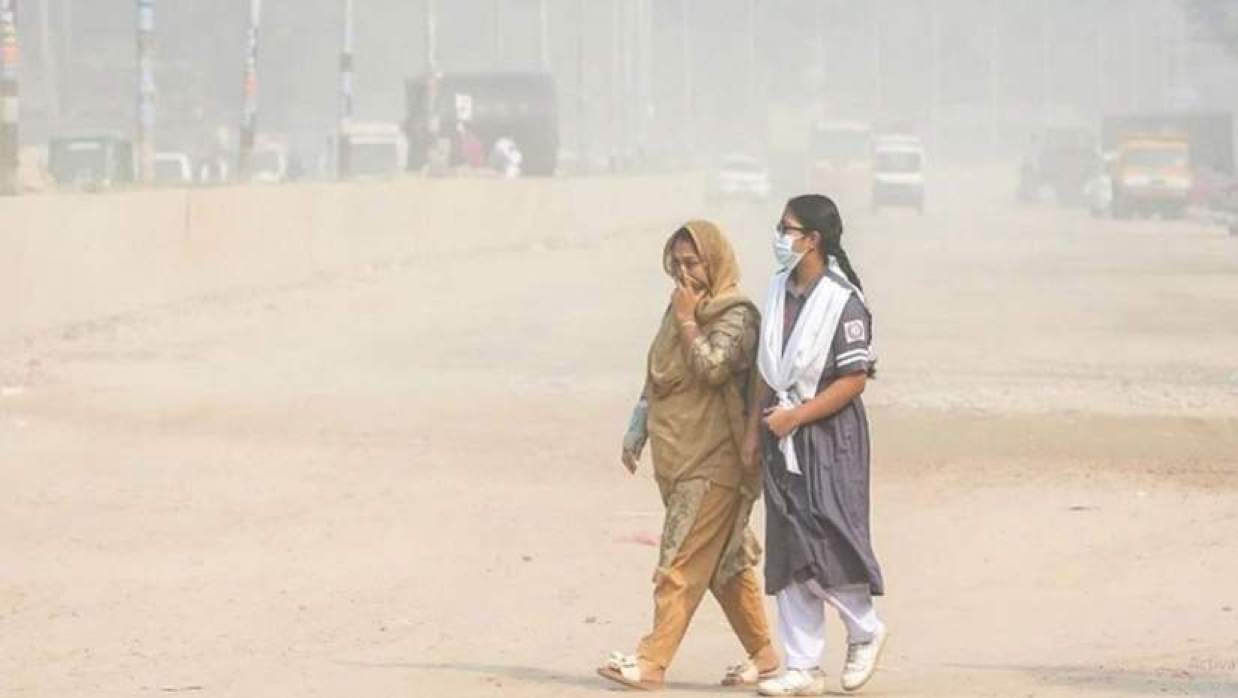 রাজধানী ঢাকা বায়ুদূষণ