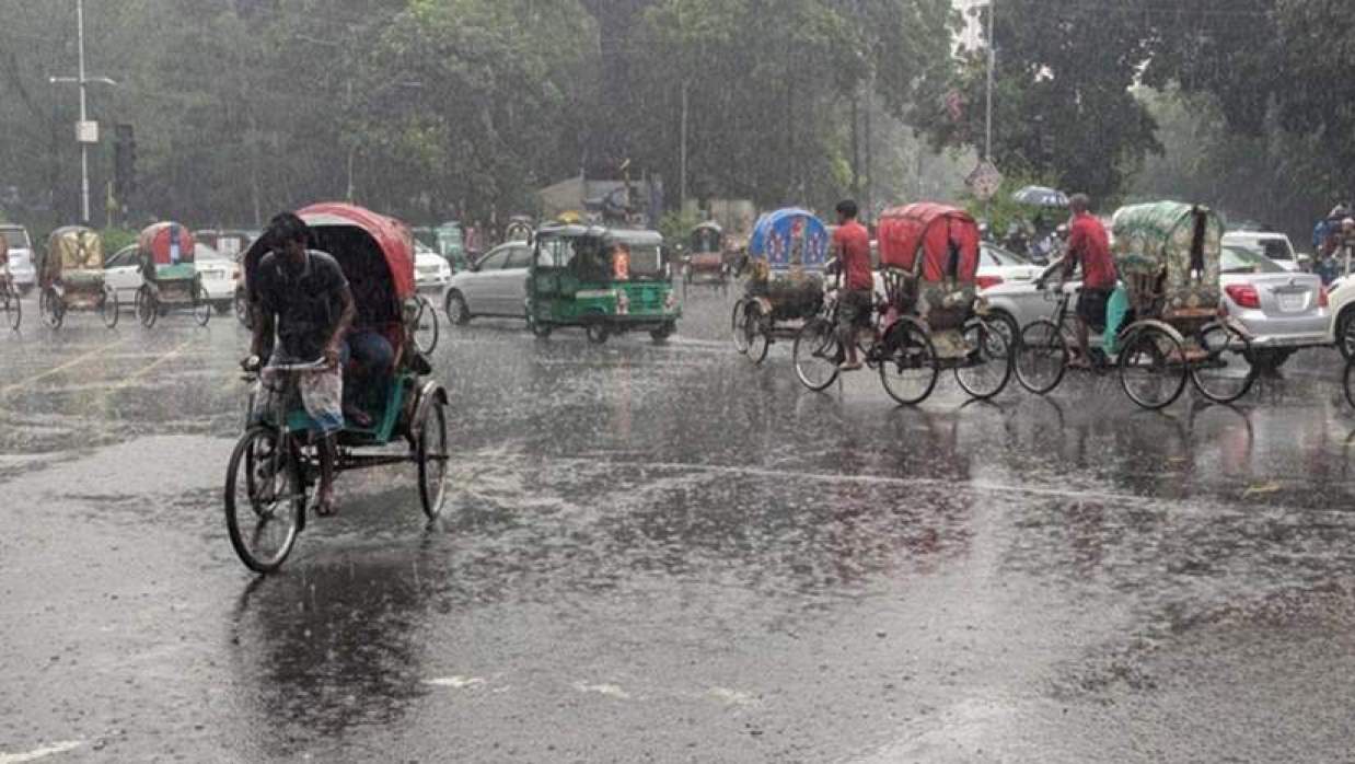 রাজধানীতে বৃষ্টি