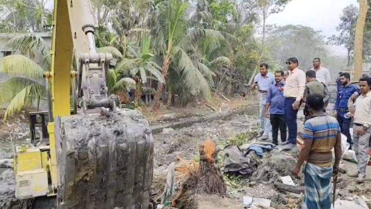 উচ্ছেদ ও পুনঃখনন, হারানো নাব্যতা ফিরছে গলাচিপার রতনদী খালে