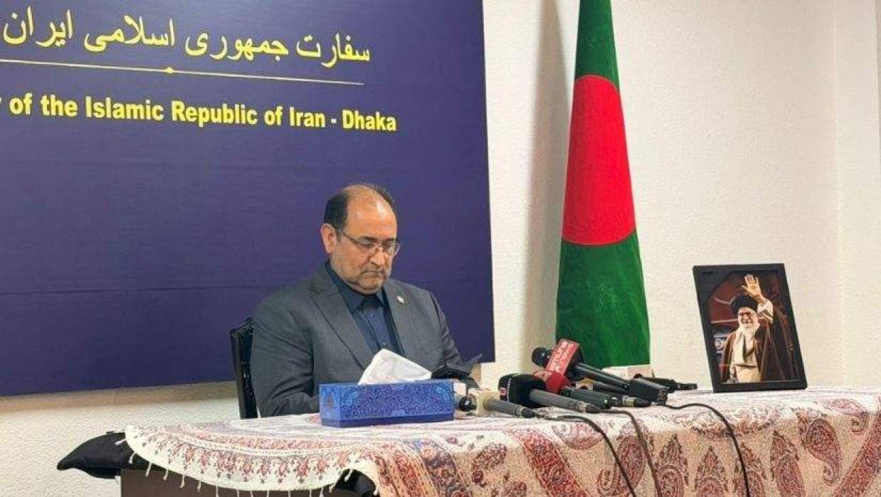  বাংলাদেশের কাছে প্রত্যাশার কথা জানালেন ইরানের রাষ্ট্রদূত 