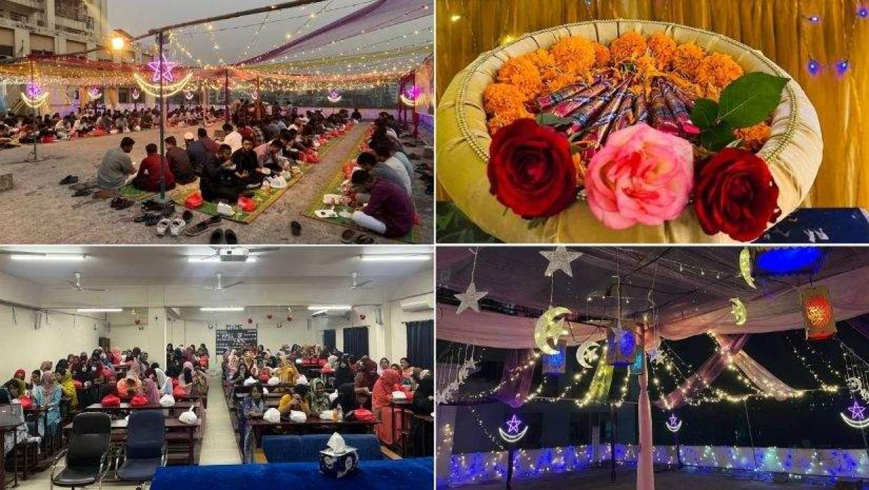 মুগদা মেডিকেলে শিবিরের বাহারি ইফতার, ছাত্রীদের জন্য মেহেদি উৎসব