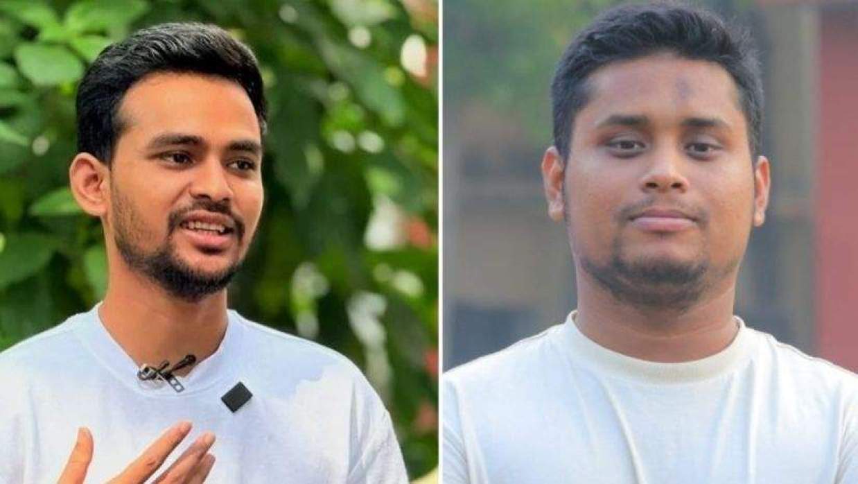 আসিফ মাহমুদ ও হাসনাত আব্দুল্লাহ