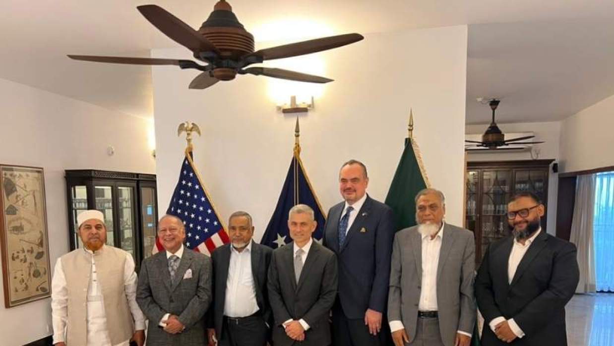 মার্কিন যুক্তরাষ্ট্রের পররাষ্ট্রমন্ত্রীর সঙ্গে জামায়াতের ৫ সদস্যের বৈঠক
