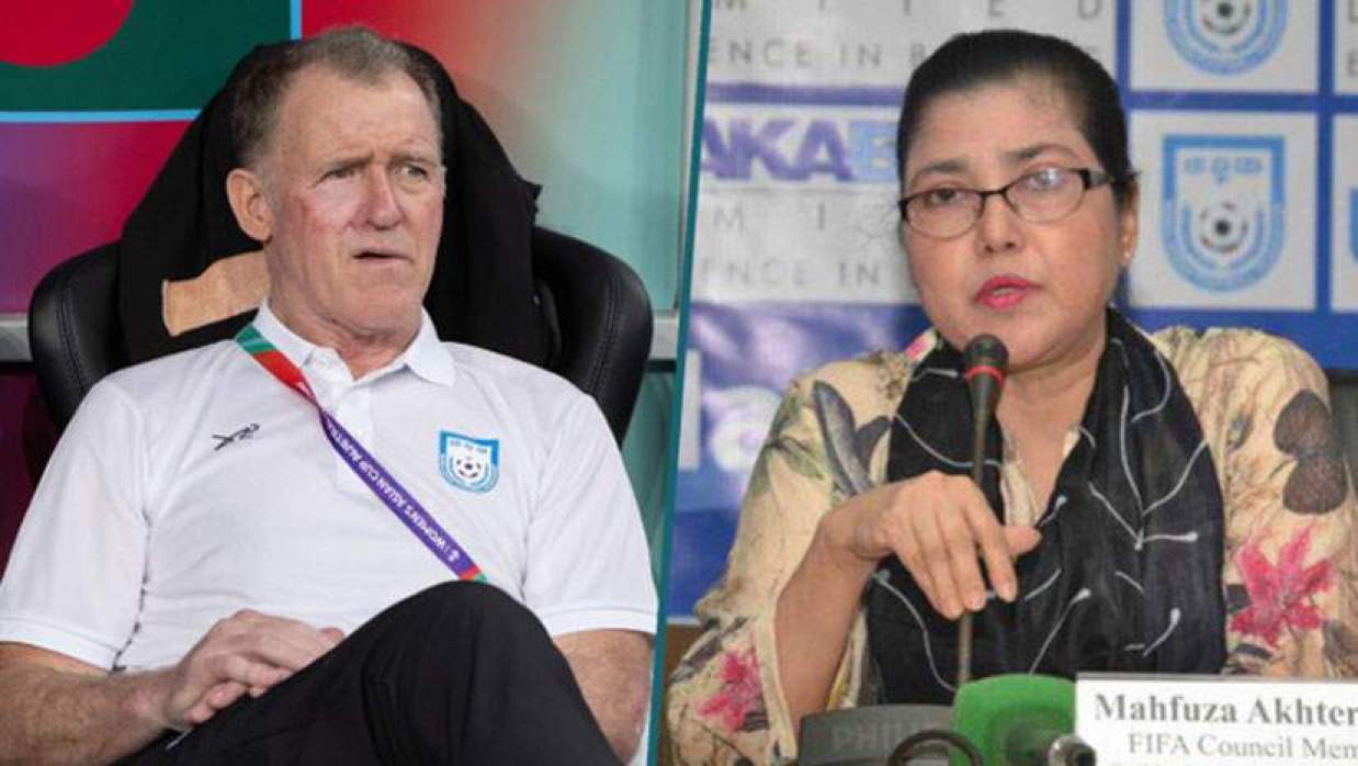 পিটার বাটলার ও মাহফুজা আক্তার কিরণ