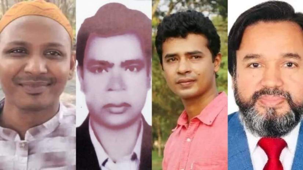 ৪ জনের নামে মামলা 