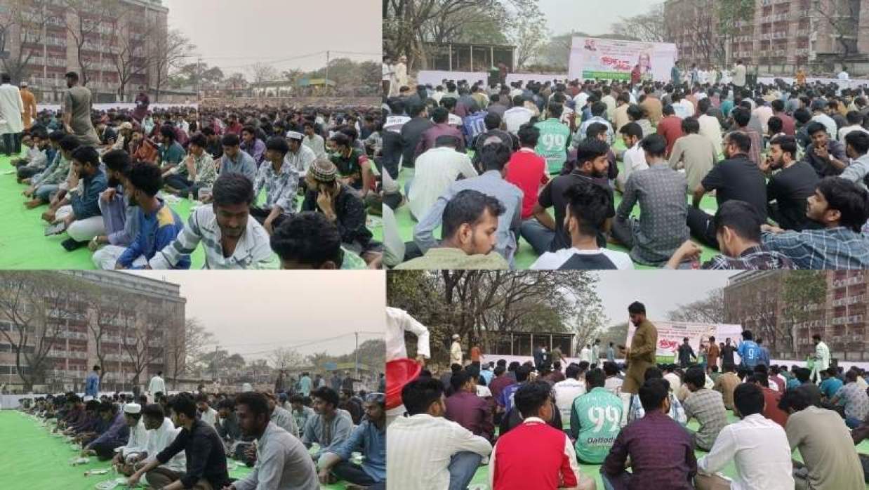 ড্যাফোডিল ছাত্রদলের ইফতার