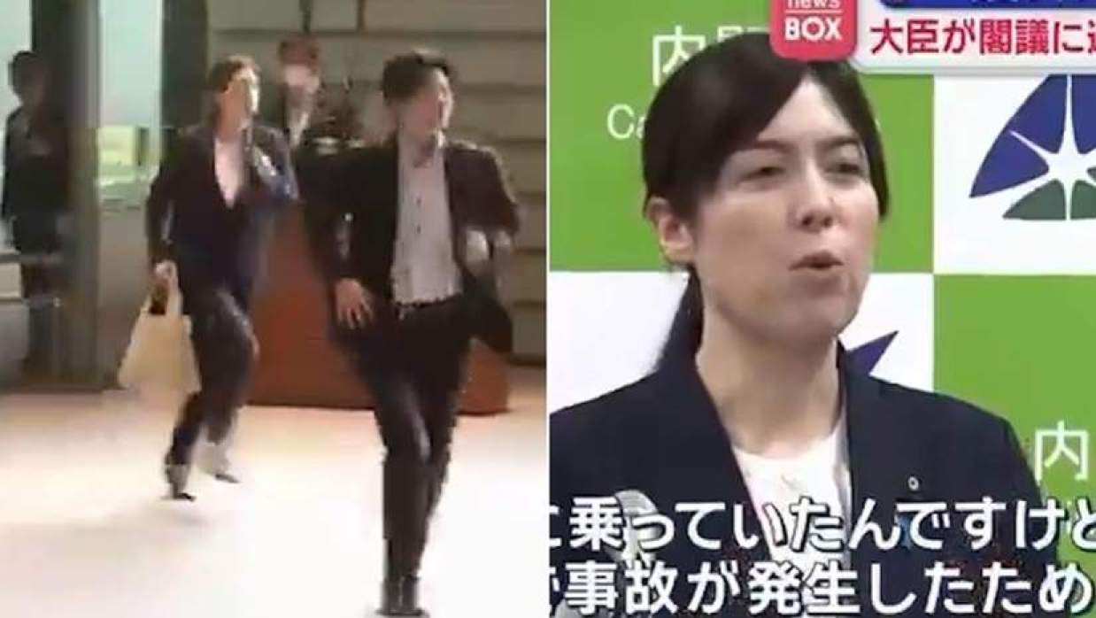 দৌড়েও মিটিংয়ে ৫ মিনিট দেরি, পুরো জাতির কাছে ক্ষমা চাইলেন জাপানের প্রতিমন্ত্রী