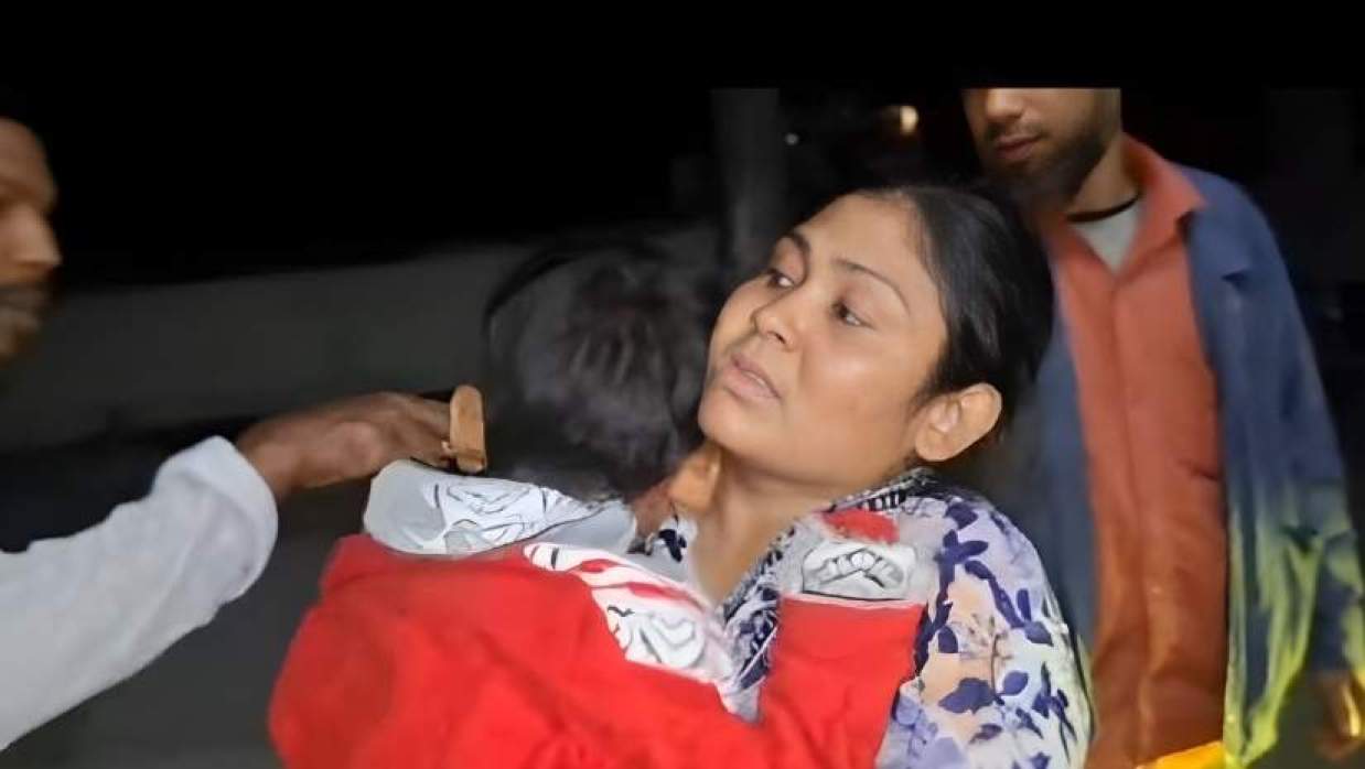 আহত শিশু 