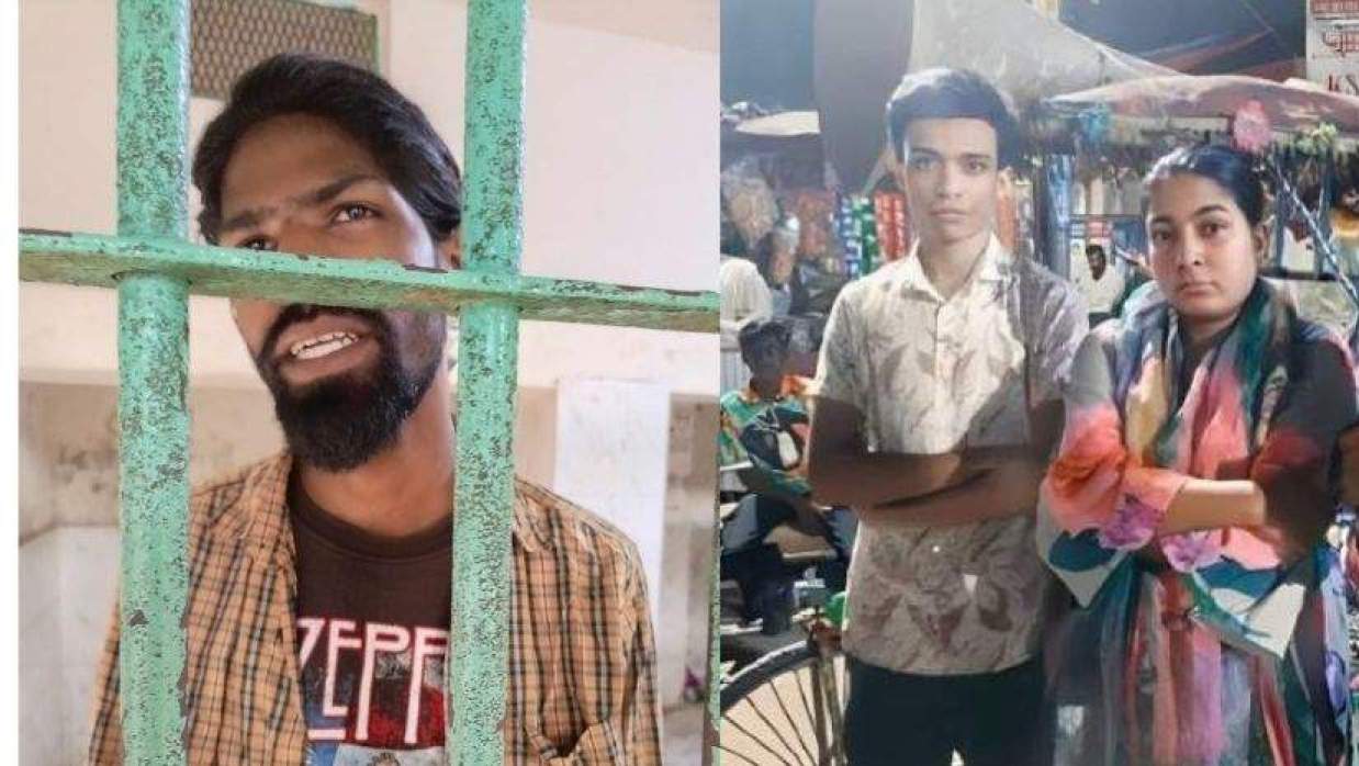 বামে আসিফ আহমেদ সৈকত এবং ডানে আবদুল্লাহ আল মামুন ও ইমি