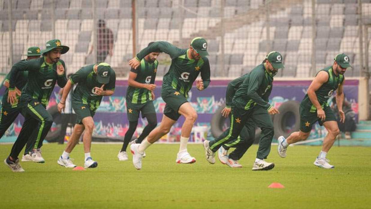 পাকিস্তান দলের অনুশীলন 