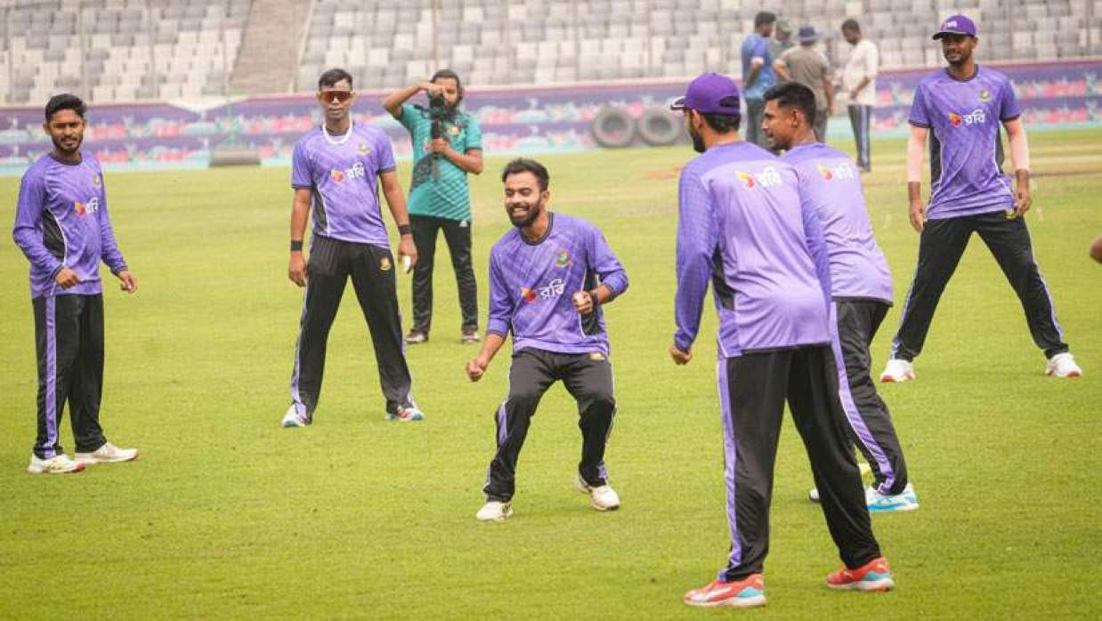 বাংলাদেশ দলের অনুশীলন 