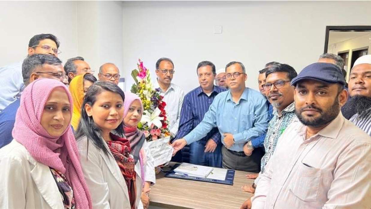 নবনিযুক্ত উপাচার্যকে বিএমইউ ড্যাব নেতৃবৃন্দের শুভেচ্ছা