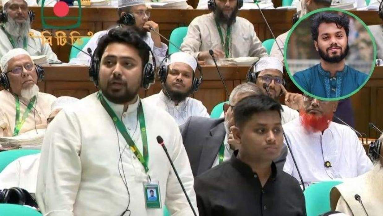 এনসিপির আহবায়ক, সংসদ সদস্য ও বিরোধী দলীয় চিফ হুইপ নাহিদ ইসলাম