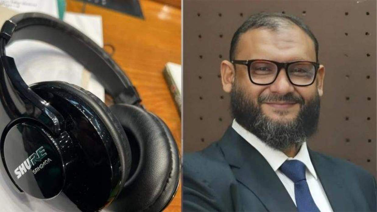 সংসদের হেডফোনে কান থেকে মাথা  পর্যন্ত ব্যথা করছে এমপি আরমানের