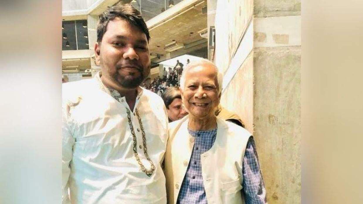 জুলাইযোদ্ধা মাহবুব আলমকে নিয়ে স্ট্যাটাস ড. ইউনূসের