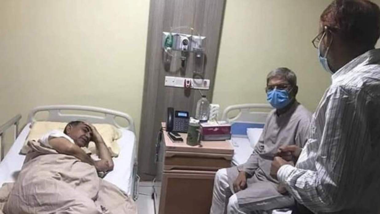 রাজধানীর এভারকেয়ার হাসপাতালে চিকিৎসাধীন মির্জা আব্বাস