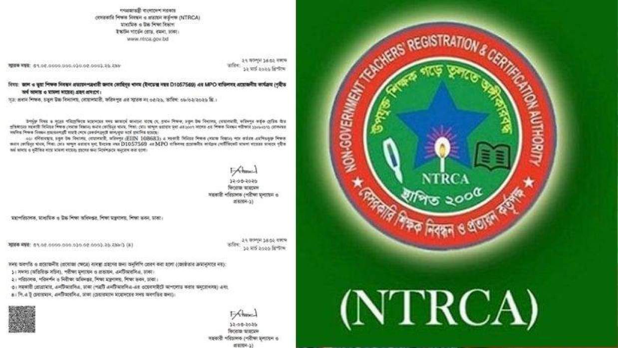 জাল সনদে শিক্ষকতা কোহিনূরের—মামলাসহ যেসব সিদ্ধান্ত নিল এনটিআরসিএ