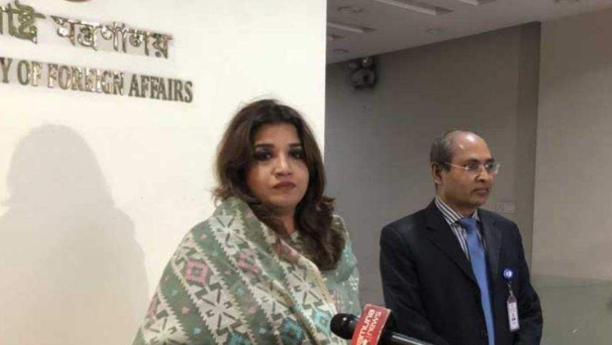 পররাষ্ট্র প্রতিমন্ত্রী শামা ওবায়েদ