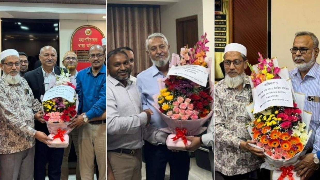 স্বাস্থ্যের ডিজিসহ নবনিযুক্ত কর্মকর্তাদের সঙ্গে এনডিএফের শুভেচ্ছা বিনিময়