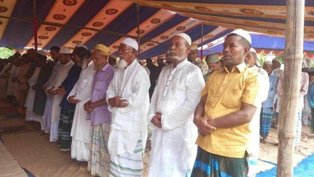 সৌদির সঙ্গে মিল রেখে শেরপুরের ৭ গ্রামে আগাম ঈদ উদযাপন
