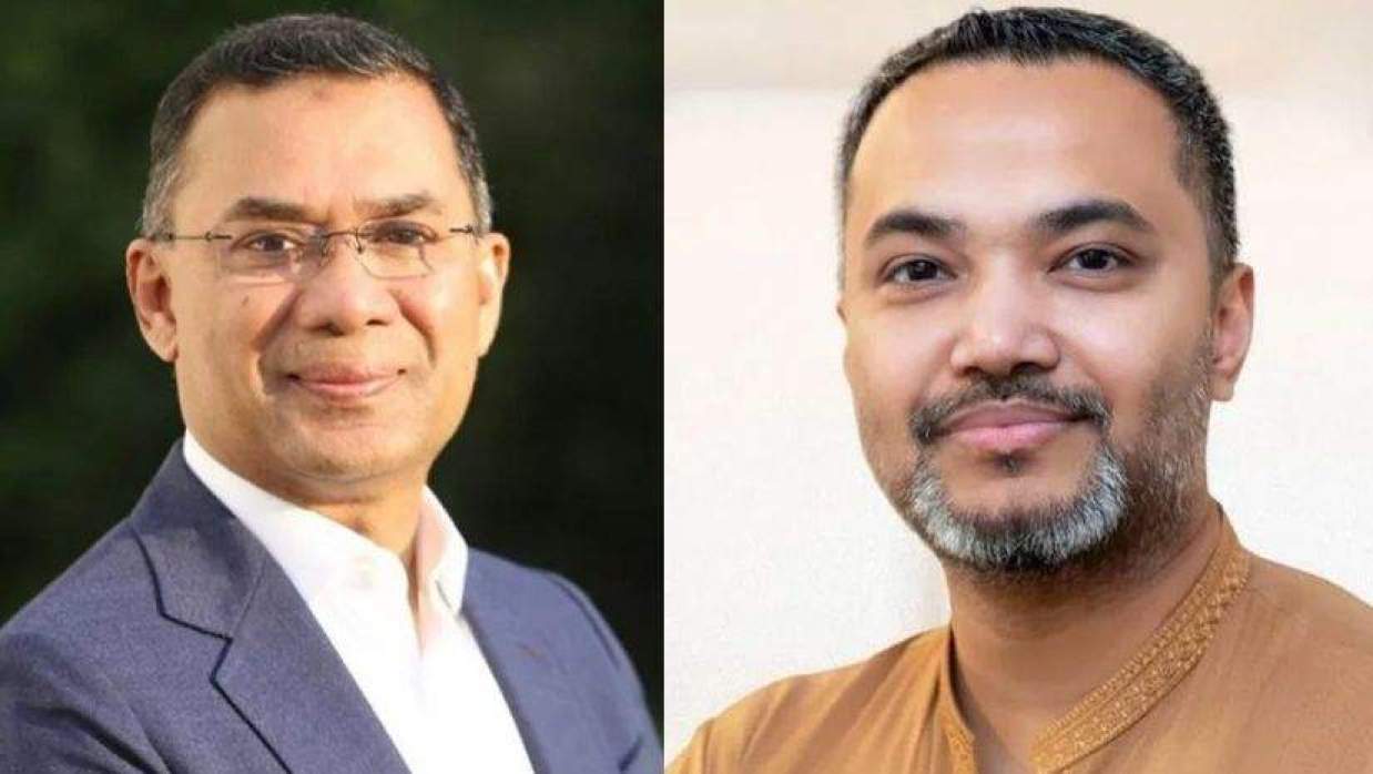  প্রধানমন্ত্রী তারেক রহমান ও মাহাদী আমিন