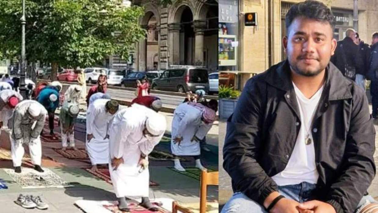 ইতালিতে ঈদের নামার এ জয় উদ্দিন