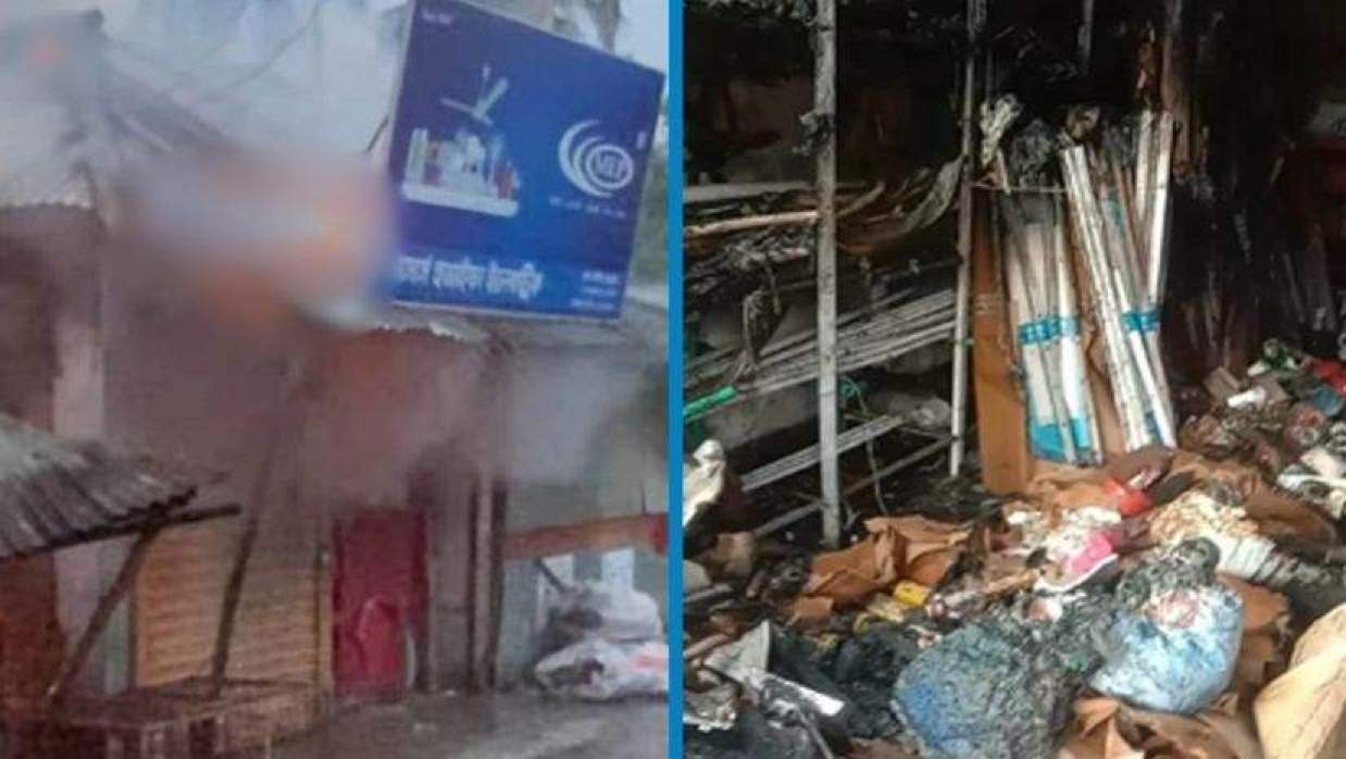 যশোরে ঈদের সকালে আগুনে পুড়ল তিন দোকান, অর্ধকোটি টাকার ক্ষতি
