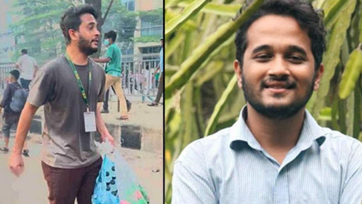 শহীদ মীর মুগ্ধ ও তার ভাই মীর মাহবুবুর রহমান স্নিগ্ধ