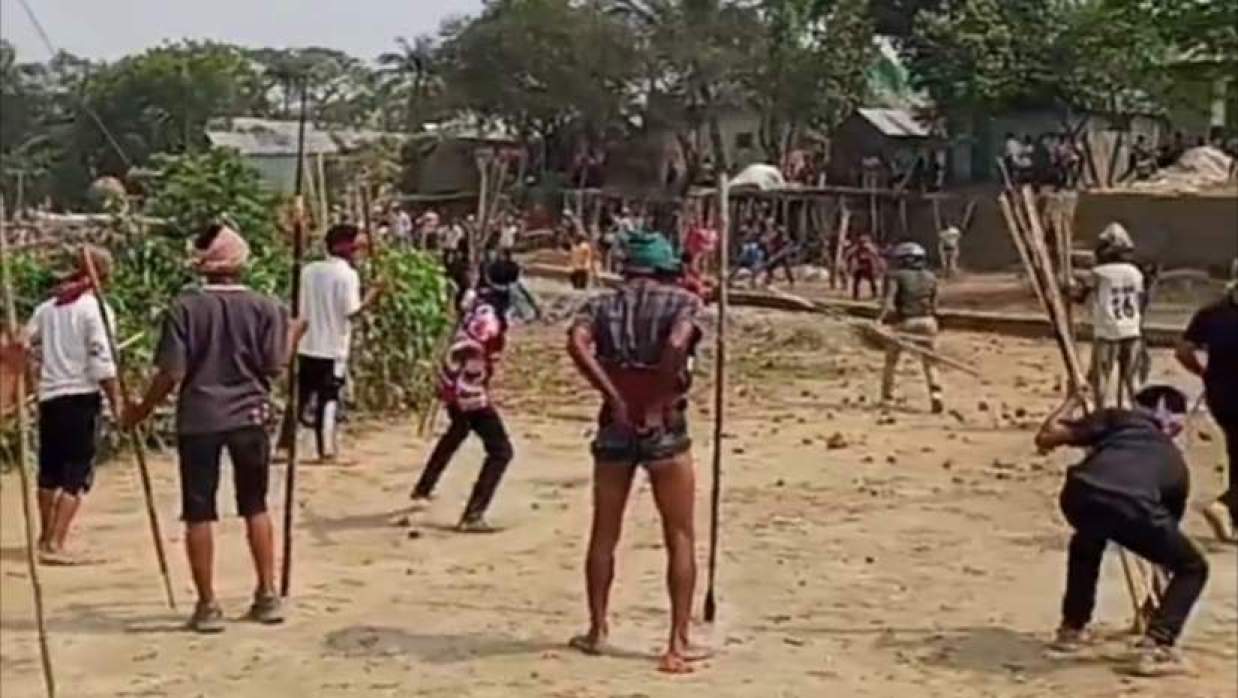 ব্রাহ্মণবাড়িয়ার নাসিরনগরে পূর্ব শত্রুতার জেরে দুই গোষ্ঠীর মধ্যে সংঘর্ষ
