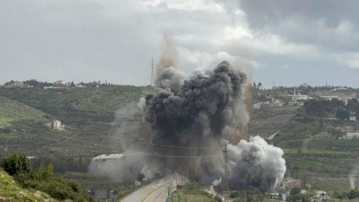 লেবাননে ইসরায়েলের বিমান হামলা