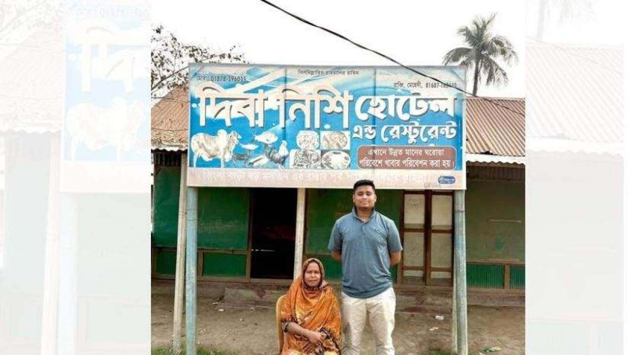 দিবা নিশি হোটেলের খালার সাথে হাসনাত আব্দুল্লাহ