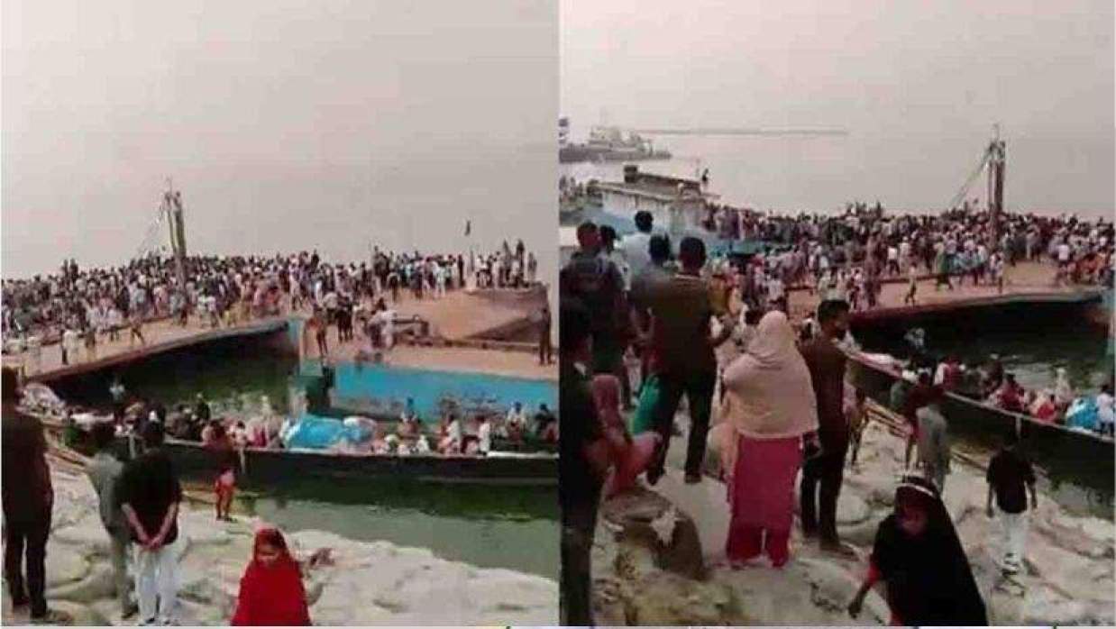 ঠিক এক মিনিট আগেই ডাক দিছি— ‘বাবা নিচে নেমে আসো’