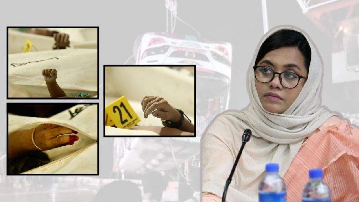 এনসিপি নেত্রী ডা. মাহমুদা মিতু