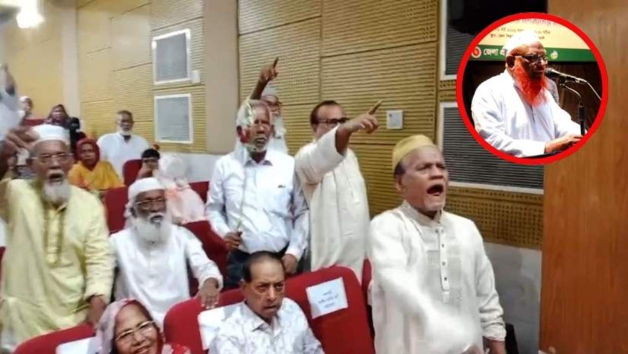 শেখ মুজিবুর রহমানকে নিয়ে এক মন্তব্যকে কেন্দ্র করে মুক্তিযোদ্ধারা প্রতিবাদ