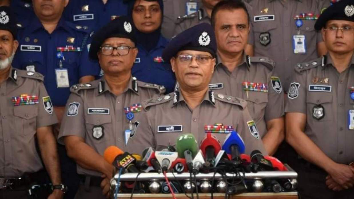 পুলিশের আইজিপি আলী হোসেন ফকির