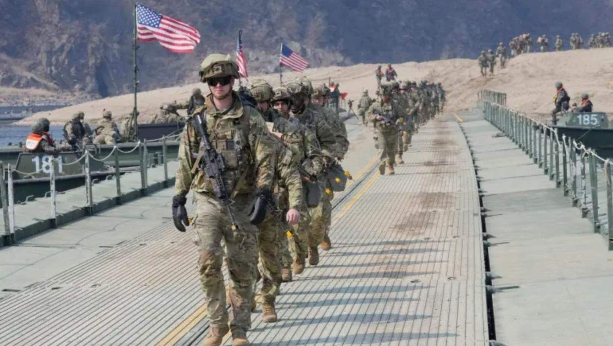 যুক্তরাষ্ট্রে সেনা মোতায়েন