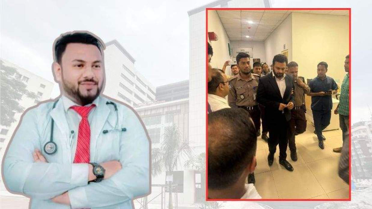 সরকারি প্রজ্ঞাপনে নিজের নাম বসিয়ে সুপার স্পেশালাইজড হাসপাতালের পরিচালক তিনি