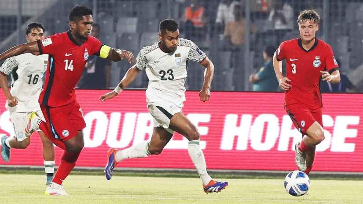বাংলাদেশ-সিঙ্গাপুর ম্যাচ 