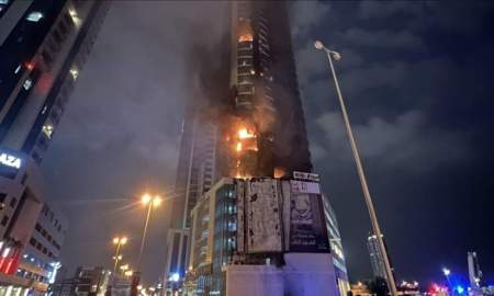 দুবাইয়ের বুর্জ আল আরব এখন ‘ধ্বংসাবশেষ’, জেবেল আলি বন্দরেও আগুন